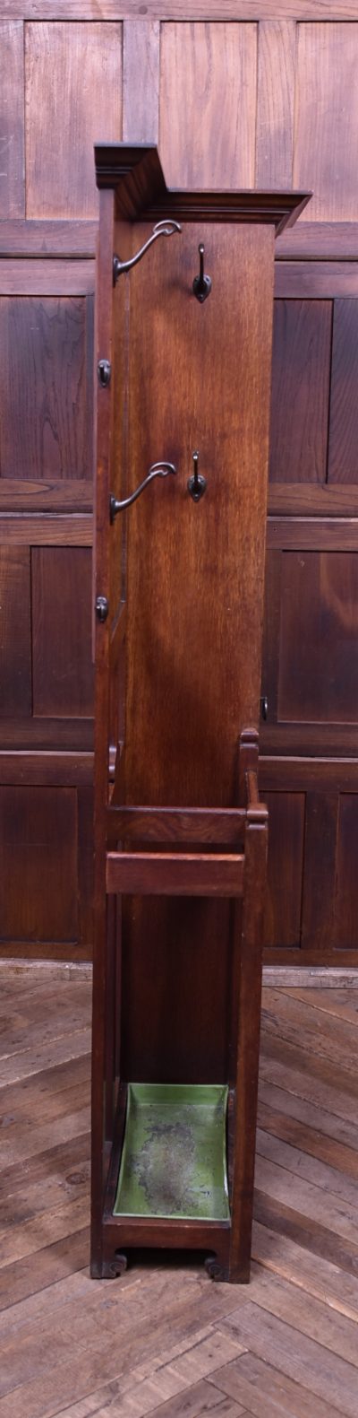 Arts & Crafts Oak Hall Stand / Robe SAI3789 - Image 6