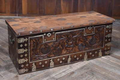 Anglo - Indian Blanket / Storage Box SAI3950 - Image 2