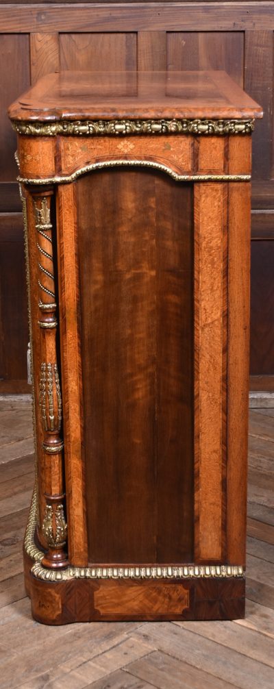 Victorian Walnut Side Cabinet SAI3748 - Image 22