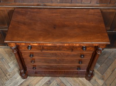 Victorian Scottish Mahogany Ogee/ Chest Of Drawers SAI3773 - Image 12