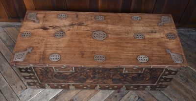 Anglo - Indian Blanket / Storage Box SAI3950 - Image 4