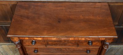 Victorian Scottish Mahogany Ogee/ Chest Of Drawers SAI3773 - Image 13