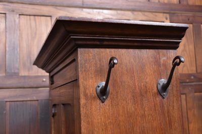 Arts & Crafts Oak Hall Stand / Robe SAI3789 - Image 10
