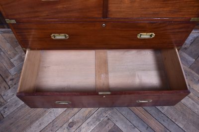 Mahogany Secretaire Campaign Chest SAI3884 - Image 6