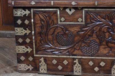 Anglo - Indian Blanket / Storage Box SAI3950 - Image 8