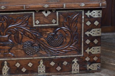 Anglo - Indian Blanket / Storage Box SAI3950 - Image 9
