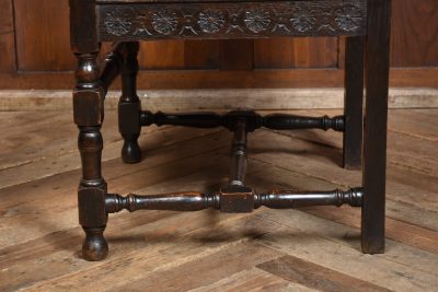 19th Century Oak Hall Chair SAI3757 - Image 11