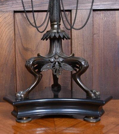 Pair Of French Bronze Candelabras SAI3701 - Image 4