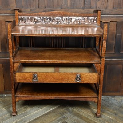 Shapland & Petter Oak Buffet Table SAI3790 - Image 8