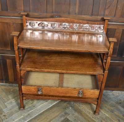Shapland & Petter Oak Buffet Table SAI3790 - Image 9