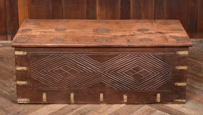 Anglo - Indian Blanket / Storage Box SAI3950 - Image 15