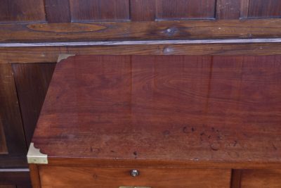 Mahogany Secretaire Campaign Chest SAI3884 - Image 15