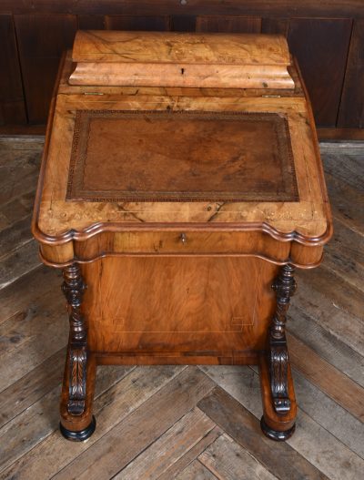 Victorian Walnut Davenport SAI3656 - Image 6