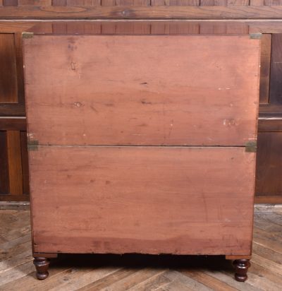 Mahogany Secretaire Campaign Chest SAI3884 - Image 18
