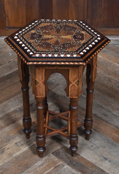 Hexagonal Islamic Table SAI3737 - Image 2