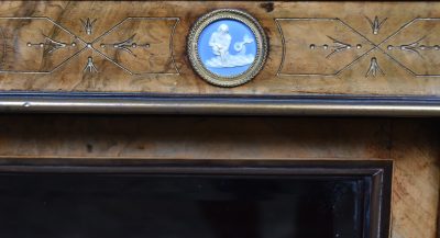 Victorian Walnut Display Cabinet SAI3834 - Image 4