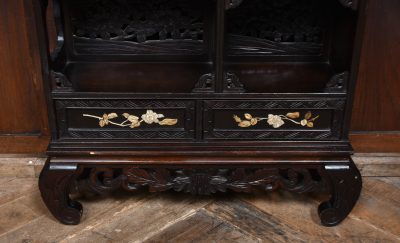 Japanese Meiji Period Shibayama Shodana Cabinet SAI3672 - Image 3