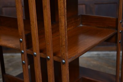 Edwardian Walnut Revolving Bookcase SAI3688 - Image 7
