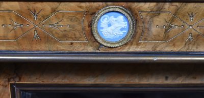 Victorian Walnut Display Cabinet SAI3834 - Image 5