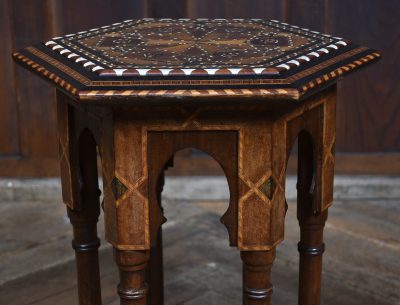 Hexagonal Islamic Table SAI3737 - Image 4