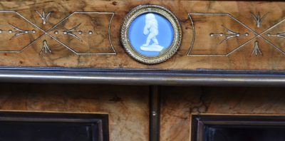 Victorian Walnut Display Cabinet SAI3834 - Image 6