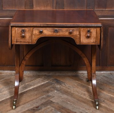 Regency Rosewood Sofa Table SAI3722 - Image 12