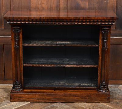 Victorian Rosewood Open Bookcase SAI4033 rosewood Antique Bookcases 3 Victorian Rosewood Open Bookcase SAI4033 - Image 3