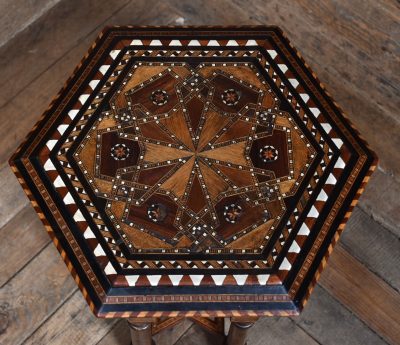 Hexagonal Islamic Table SAI3737 - Image 6