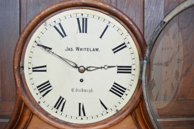 Jas Whitelaw Of Edinburgh Oak Mantle Clock SAI3512 - Image 5