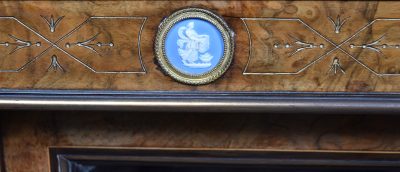 Victorian Walnut Display Cabinet SAI3834 - Image 8