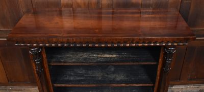 Victorian Rosewood Open Bookcase SAI4033 rosewood Antique Bookcases 4 Victorian Rosewood Open Bookcase SAI4033 - Image 4