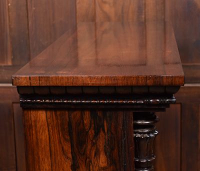 Victorian Rosewood Open Bookcase SAI4033 rosewood Antique Bookcases 8 Victorian Rosewood Open Bookcase SAI4033 - Image 8
