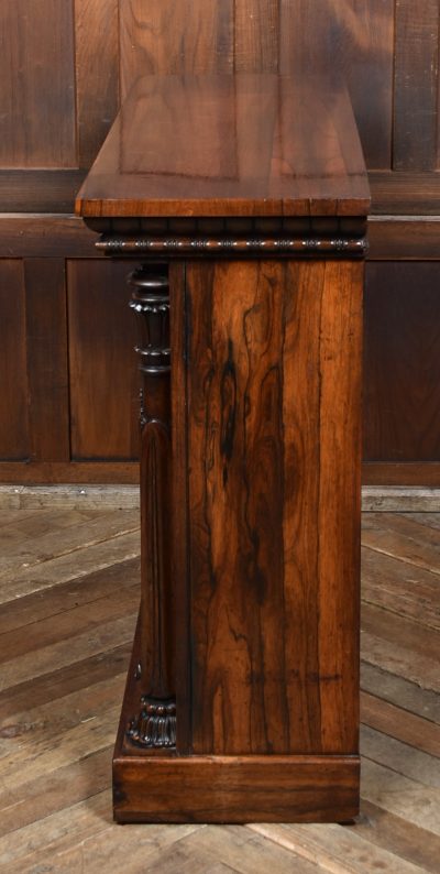 Victorian Rosewood Open Bookcase SAI4033 rosewood Antique Bookcases 10 Victorian Rosewood Open Bookcase SAI4033 - Image 10