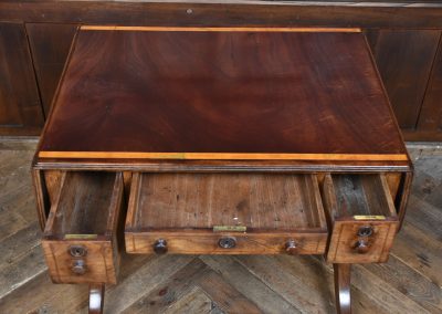 Regency Rosewood Sofa Table SAI3722 - Image 20