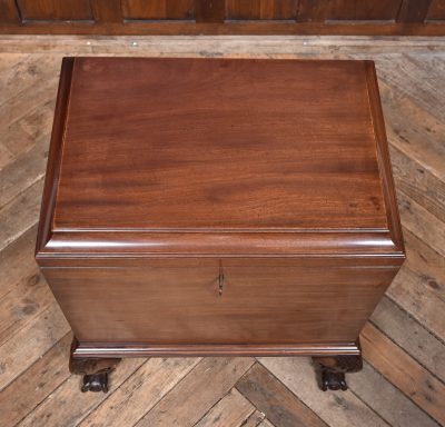 Edwardian Mahogany Cellarette SAI3775 - Image 11