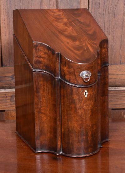 Georgian Mahogany Knife Box/ Stationery Box SAI3776 - Image 2