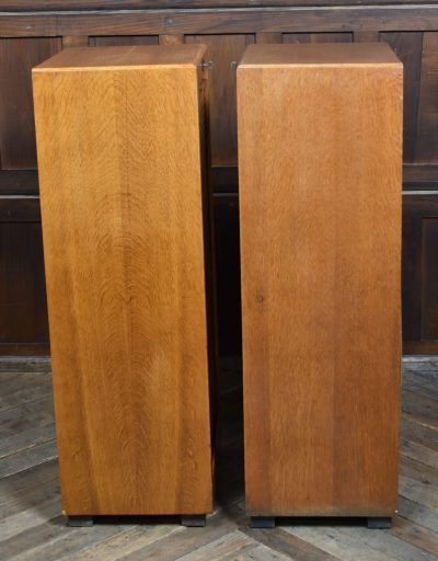 Pair Of Oak Tambour Front Filing Cabinets SAI3823 - Image 13