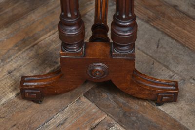 Victorian Burr Walnut Sutherland Table SAI3751 - Image 9