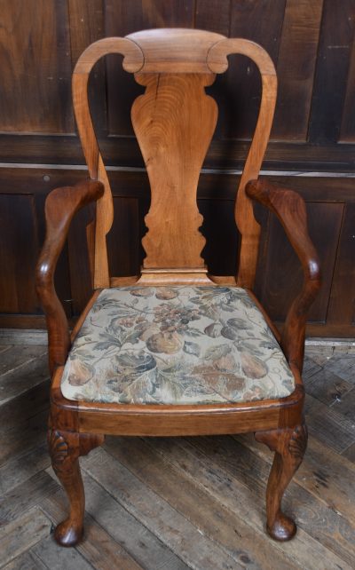 Pair Of Victorian Walnut Armchairs SAI3824 - Image 4