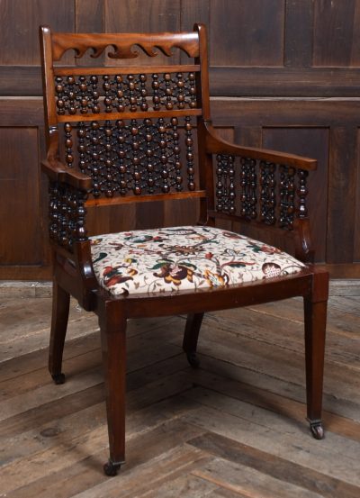Edwardian Moorish Armchair SAI3739 - Image 2