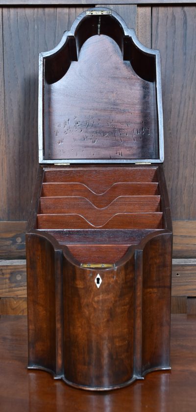 Georgian Mahogany Knife Box/ Stationery Box SAI3776 - Image 8