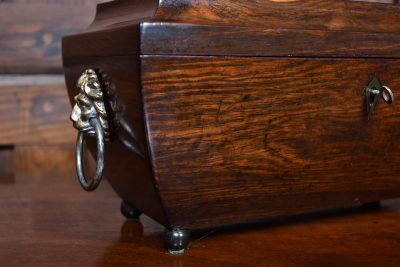 Rosewood Tea Caddy SAI3777 - Image 3