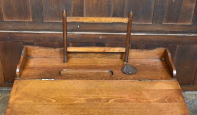 Edwardian Oak Desk And Chair SAI3793 - Image 14