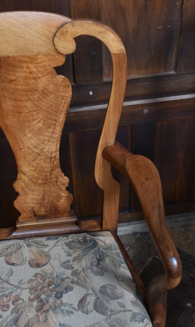 Pair Of Victorian Walnut Armchairs SAI3824 - Image 10