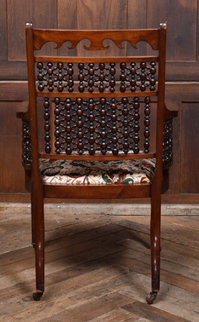 Edwardian Moorish Armchair SAI3739 - Image 9