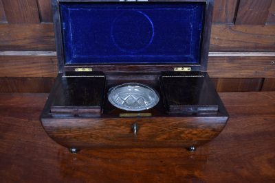 Rosewood Tea Caddy SAI3777 - Image 6