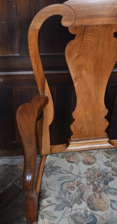 Pair Of Victorian Walnut Armchairs SAI3824 - Image 11