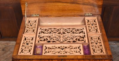 Victorian Walnut Sewing / Working Table SAI3724 - Image 10