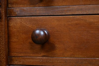 Victorian Mahogany Wellington Chest Of Drawers SAI3691 - Image 6
