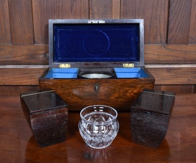Rosewood Tea Caddy SAI3777 - Image 8